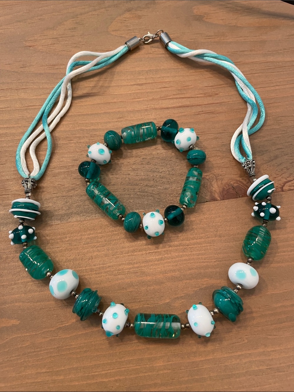 Necklace and bracelet